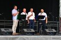 Męski Zespół Śpiewaczy na scenie letniej Biłgorajskiego Centrum Kultury