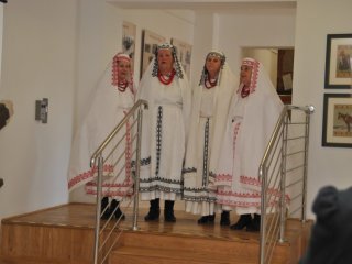 Zespół Śpiewaczy z Rudy Solskiej wystąpił w Muzeum Ziemi Biłgorajskiej