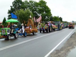 Dożynki Powiatu Biłgorajskiego w Aleksandrowie