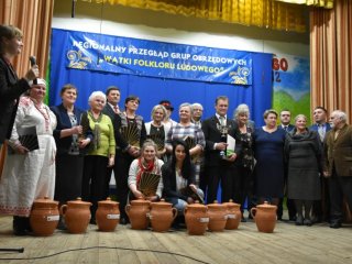 Teatralne spotkanie grup obrzędowych w Starym Dzikowie