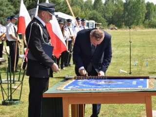 Nadanie Sztandaru i Jubileusz OSP w Bukowej