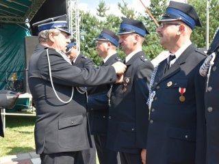 Nadanie Sztandaru i Jubileusz OSP w Bukowej