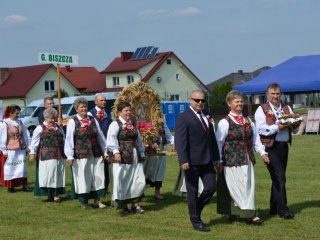 Zespół „Czeremcha” na Dożynkach Powiatu Biłgorajskiego w Księżpolu