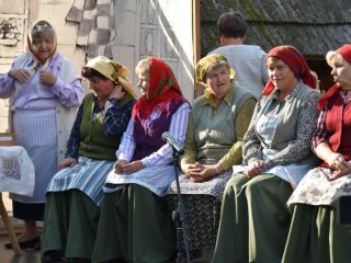 Zespoły obrzędowe z Gminy Biłgoraj zaprezentowały się w Zagrodzie Sitarskiej