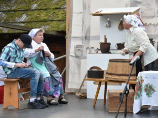 Zespoły obrzędowe z Gminy Biłgoraj zaprezentowały się w Zagrodzie Sitarskiej