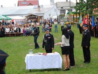 Jubileusz 85-lecia i wręczenie sztandaru Jednostce OSP w Korytkowie Dużym