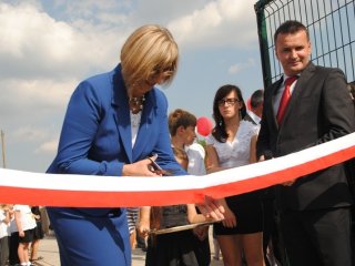 Uroczyste otwarcie inwestycji w Gminie Biłgoraj