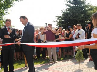 Uroczyste otwarcie inwestycji w Gminie Biłgoraj