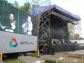 Gmina Biłgoraj na Ogólnopolskich Dożynkach Prezydenckich 2012 w Spale