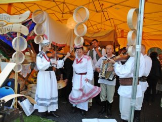 Gmina Biłgoraj na Ogólnopolskich Dożynkach Prezydenckich 2012 w Spale