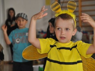 Gminny Przegląd Teatrzyków Dziecięcych w ZSPiG w Gromadzie 