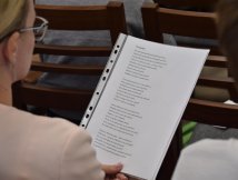 Eliminacje Gminne 28. Jesiennego Konkursu Recytatorskiego w Nadrzeczu 