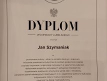 Jan Szymaniak wyróżniony medalem wojewody