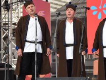 BASZTA dla Męskiego Zespołu śpiewaczego z Bukowej podczas 57. OFKiŚL w Kazimierzu
