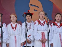 BASZTA dla Męskiego Zespołu śpiewaczego z Bukowej podczas 57. OFKiŚL w Kazimierzu