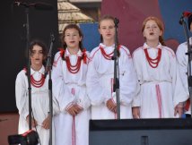 BASZTA dla Męskiego Zespołu śpiewaczego z Bukowej podczas 57. OFKiŚL w Kazimierzu