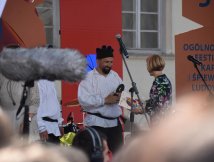 BASZTA dla Męskiego Zespołu śpiewaczego z Bukowej podczas 57. OFKiŚL w Kazimierzu