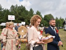 Mieszkańcy gminy Biłgoraj dziękowali za plony