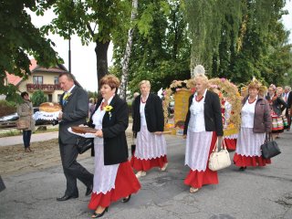 Zespół Koła Gospodyń Wiejskich z Dąbrowicy